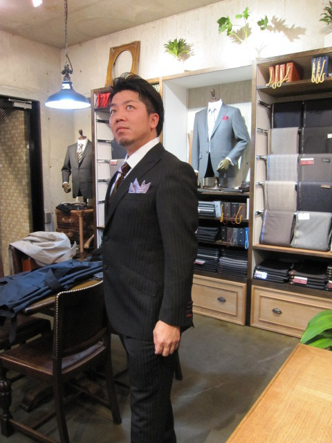 京都ビスポークのオーダースーツ日記[Tailor Room]